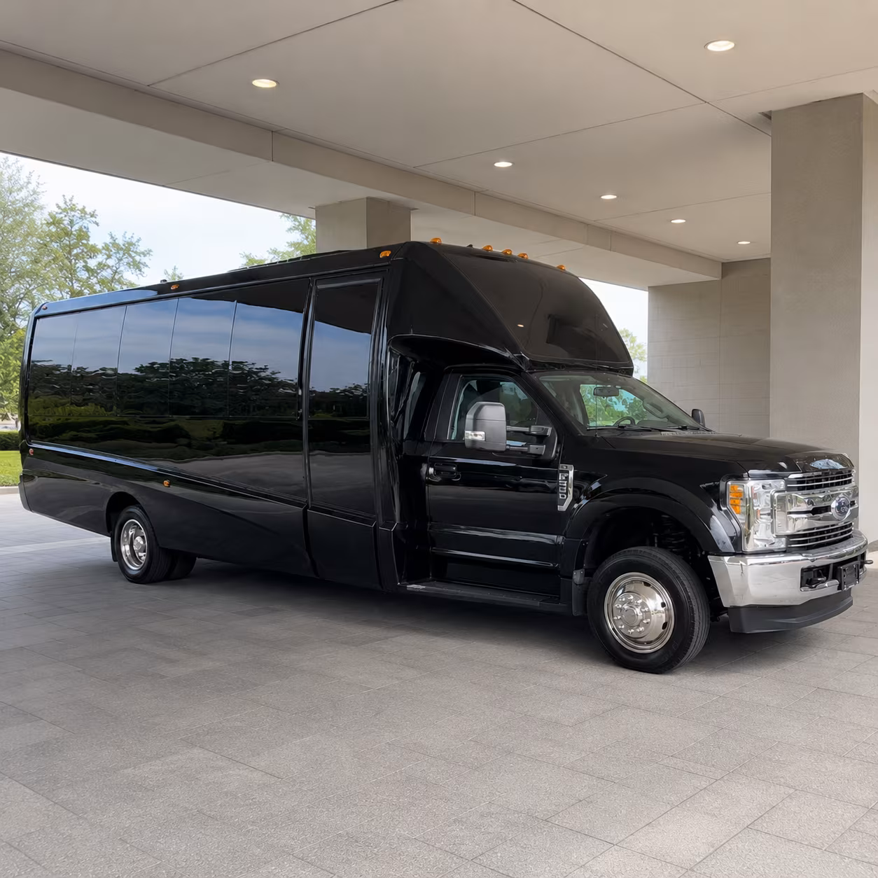 Minneapolis Concert & Music Festival Transportation party bus exterior