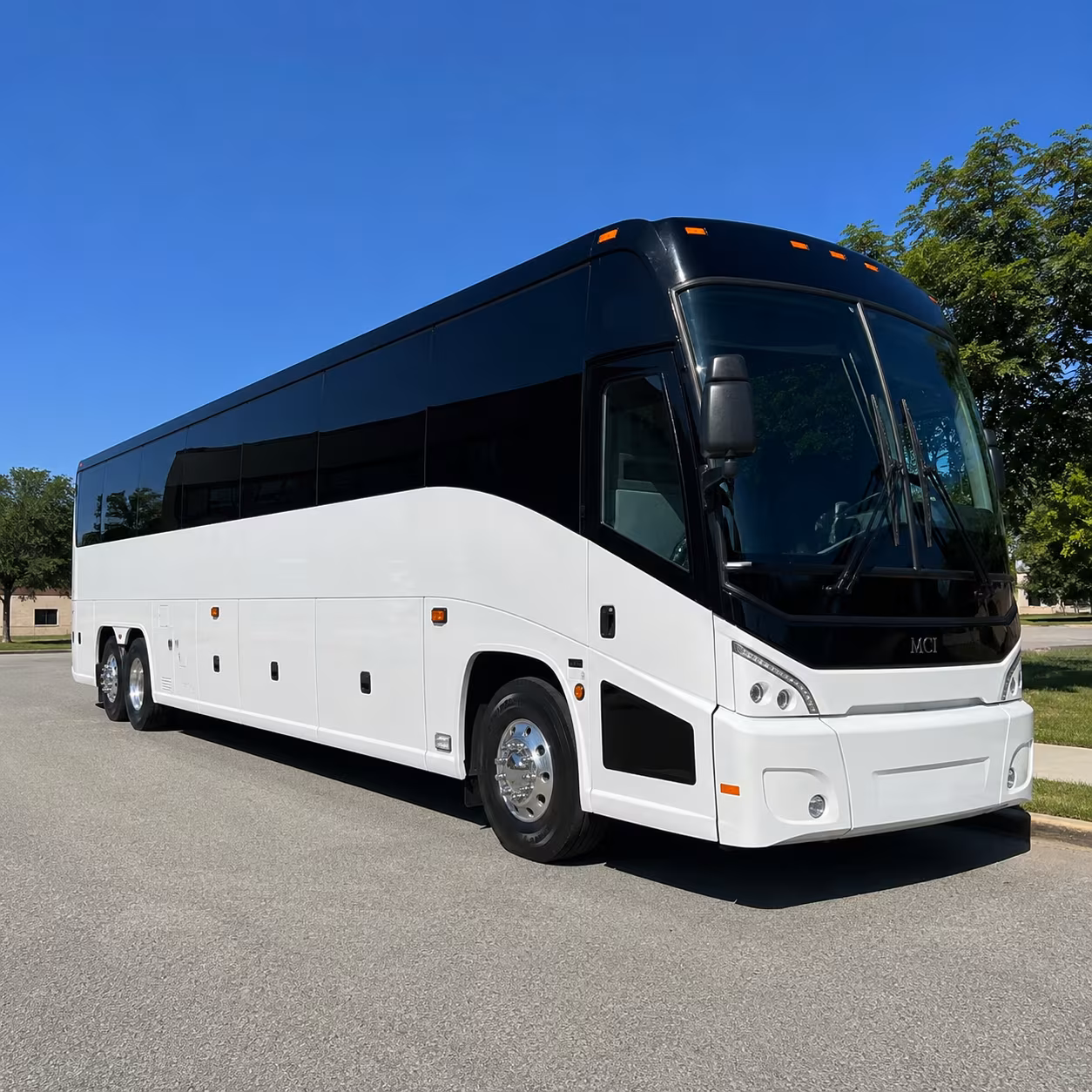 Minneapolis Corporate Transportation party bus exterior
