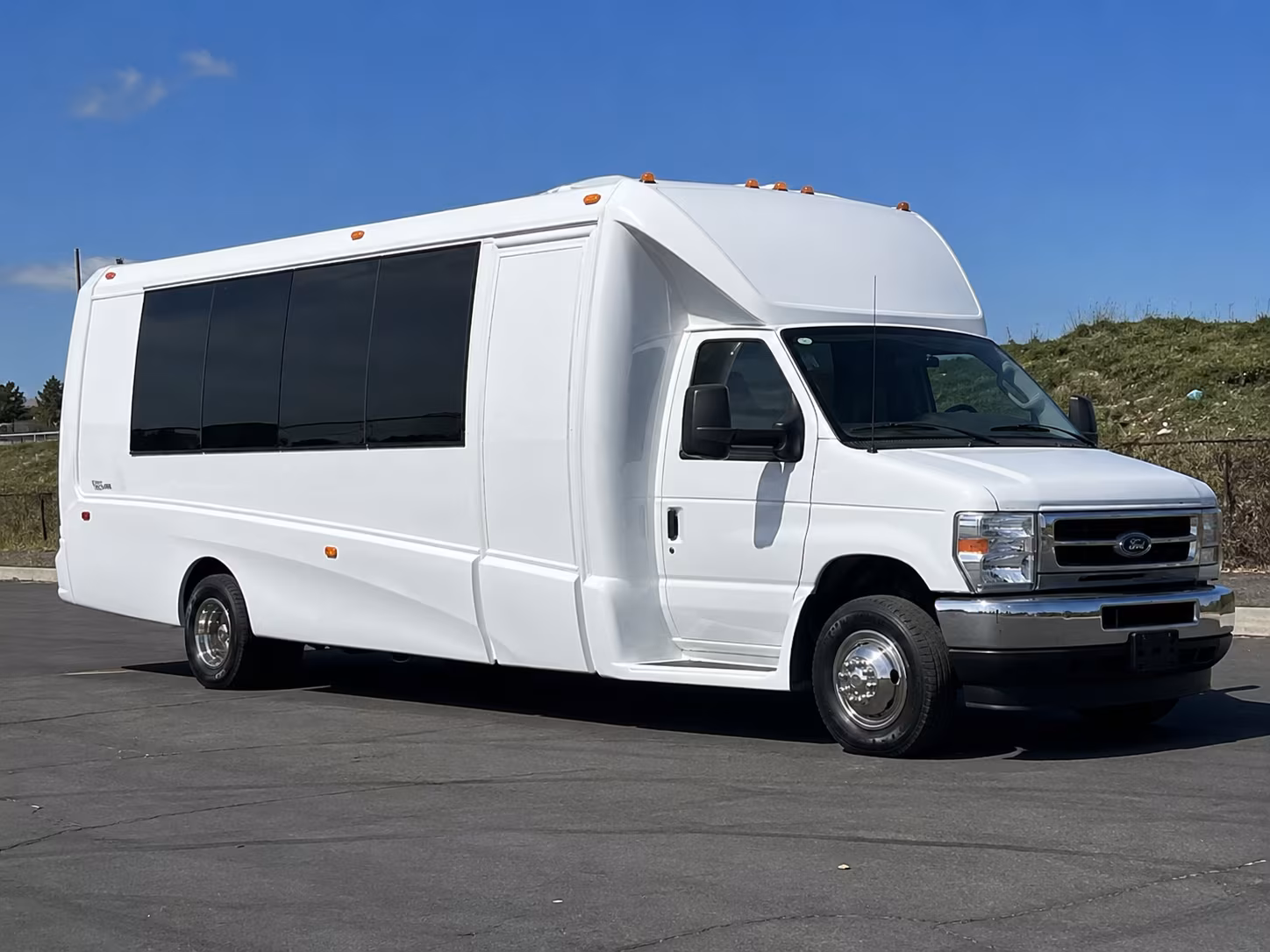 Minneapolis Private Event Transportation party bus exterior