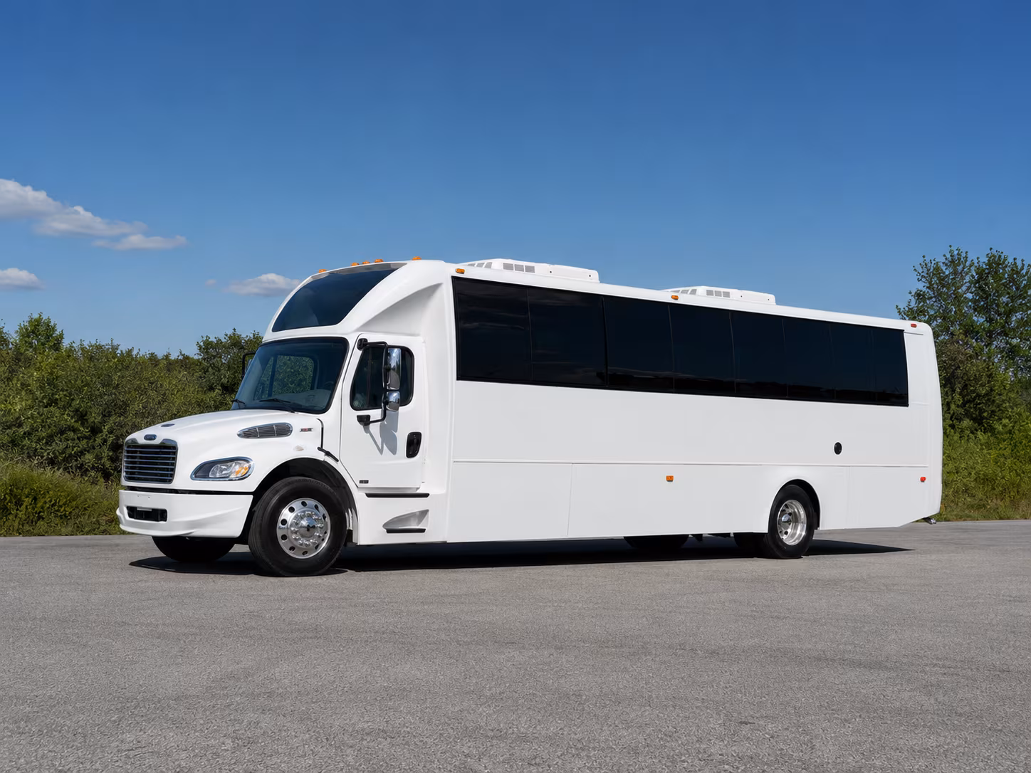 Minneapolis Private Event Transportation party bus interior