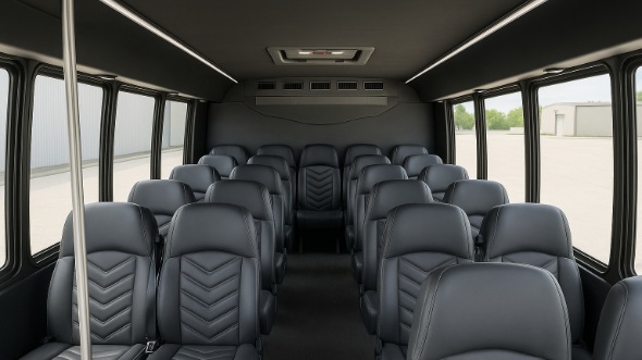 20 Passenger Minibus Interior