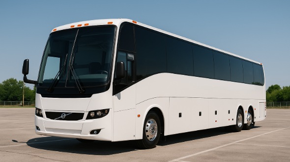 Exterior of Charter Bus Company Minneapolis's 54 Passenger Charter Bus in Minneapolis