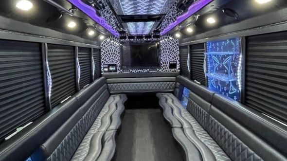 blaine 20 passenger party bus